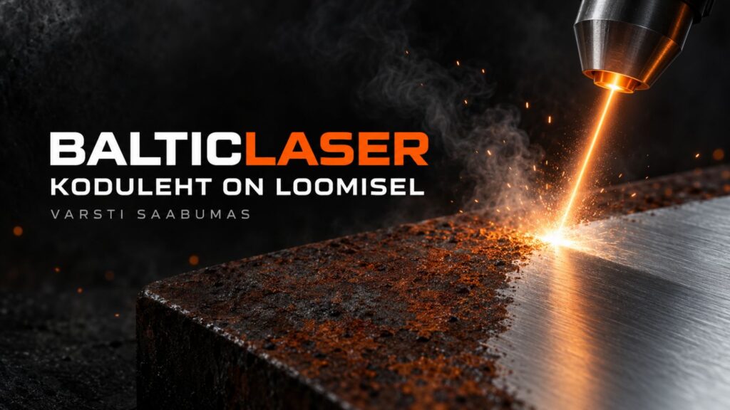BalticLaser laserpuhastus – rooste eemaldamine teraselt